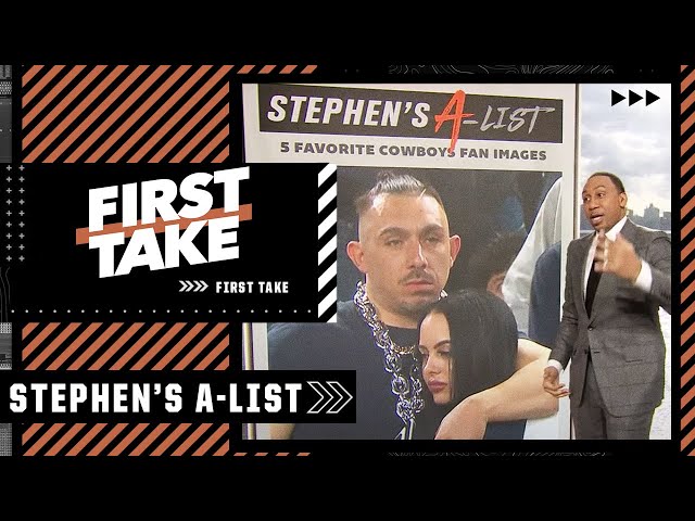 Stephen’s A-List: Top 5 favorite Cowboys fan images 🤣 | First Take