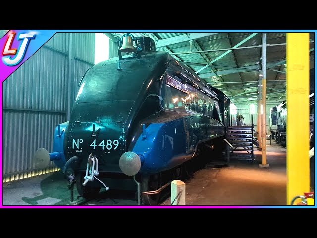 Class A4 4489 Dominion Of Canada - Canadian Railway Museum (Fan Video)