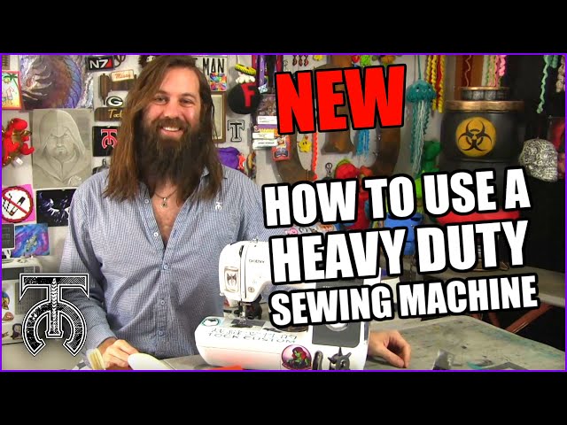 How to use a sewing machine - Using the Brother Strong & Tough ST150HDH Heavy Duty