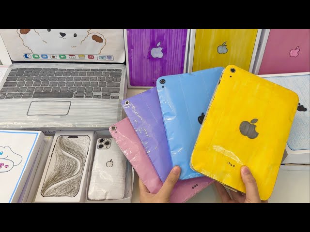 HOW TO MAKE APPLE PRODUCTS PAPER SQUISHY 🍎| Macbook, iPad, iPhone tutorial! | asmr