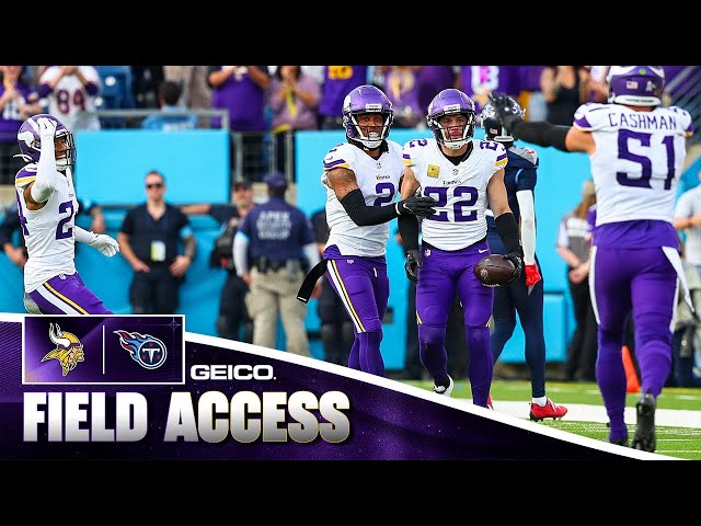 Vikings vs. Titans Week 11 Field Access