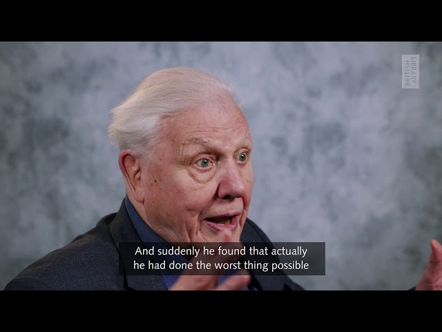 Sir David Attenborough – sailing with James Cook's charts