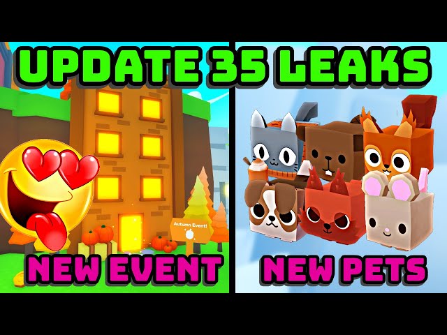 😍 THANKSGIVING EVENT, MICE PET, AND MORE - UPDATE 35 NEW LEAKS IN PET SIMULATOR 99