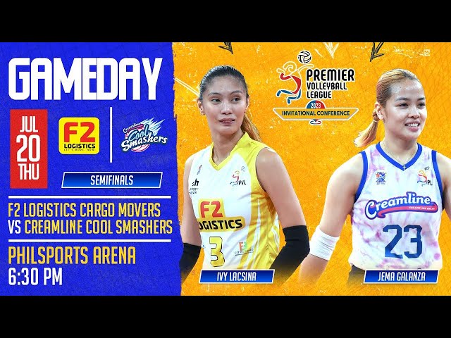 F2 LOGISTICS vs. CREAMLINE - Full Match | Semi-Finals | 2023 PVL Invitational Conference