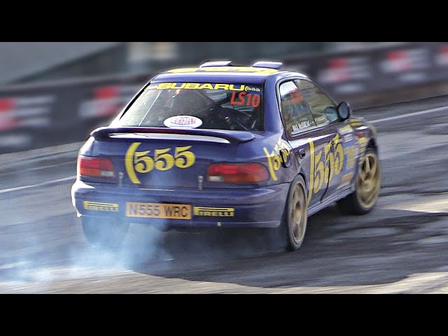 The Iconic Subaru Impreza GC8 555 Group A feat. DIRTY Flat-4 Boxer Rumble & Anti-Lag