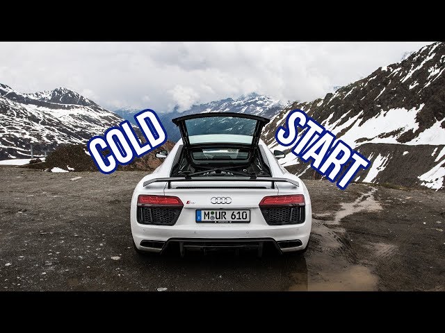 Audi R8 V10 Plus | Cold Start Up | Revs | Loud Acceleration Sound