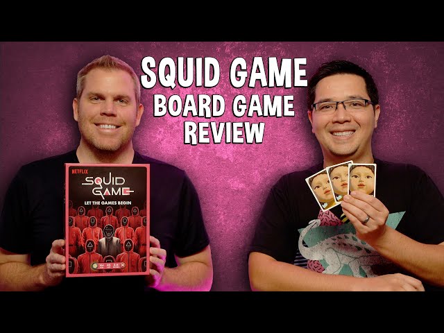 Review of Squid Game - Will you survive this board game based on the hit Netflix show?