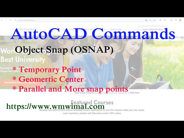 AutoCAD Object Snap