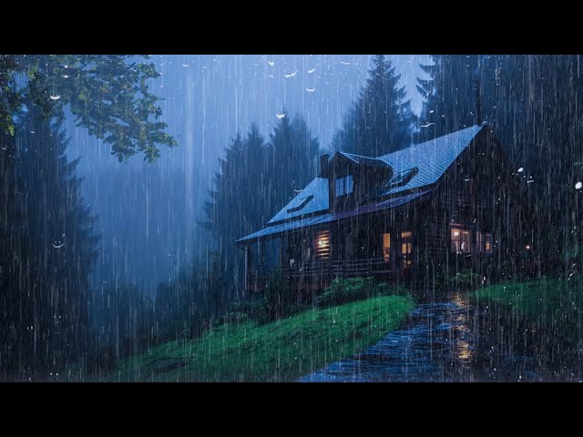 Deep Sleep During the Rainy Night - Rain Sounds For Sleeping - Beat Insomnia, ASMR, Relax