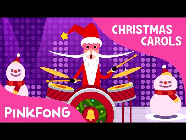 The Santa Band | Christmas Carols | Pinkfong Songs for Children