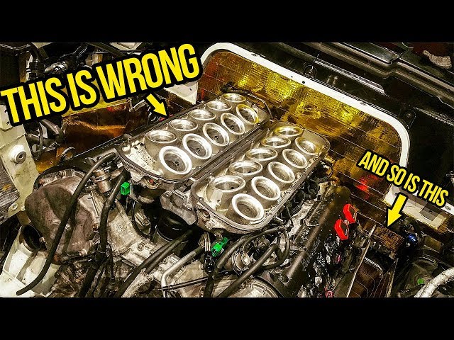 I Had To Remove The Engine In My Cheap Lamborghini Because I Made A Stupid Mistake