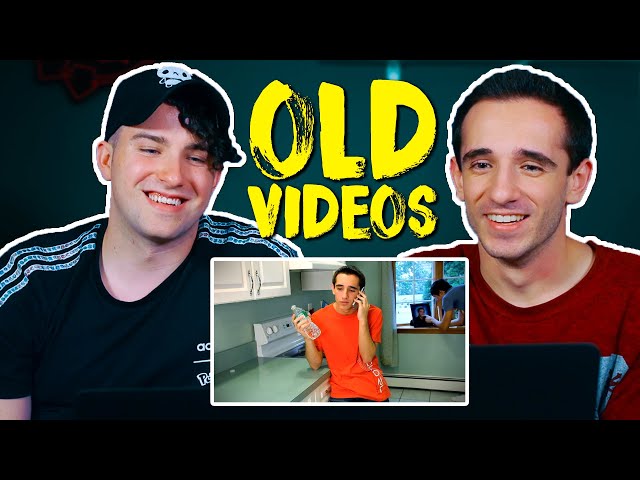 REACTING TO OLD VIDEOS!