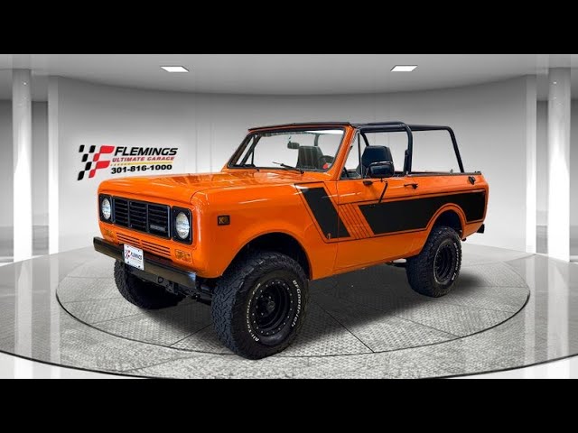 1978 International Scout Start Up Test Drive and Walk Around