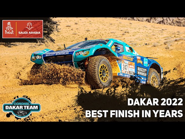 Best result in years for driver and navigator! Stage 1b Dakar Rally 2022