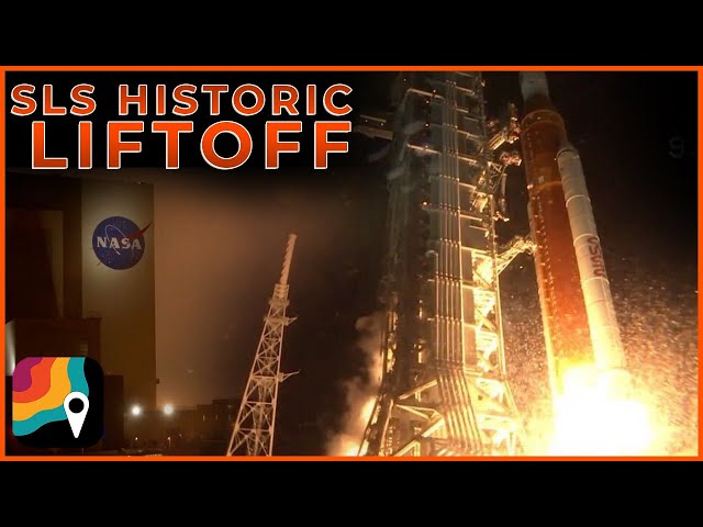 NASA launches historic Artemis mission on massive moon rocket | SpaceCast