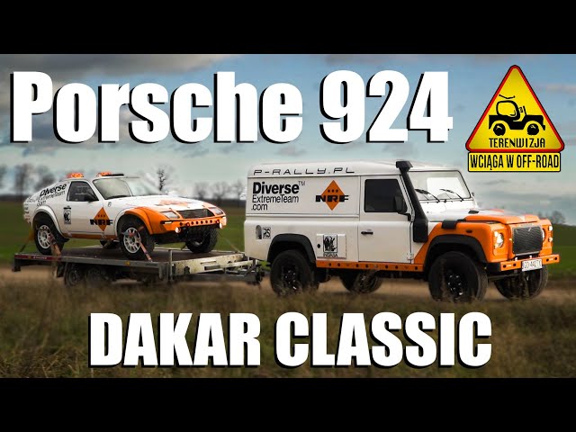 Porsche 924 - Polacy Zmieniają Oblicze Rajdu Dakar Classic 2025