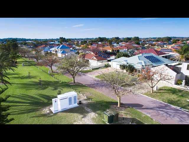 Community battery renewable energy storage