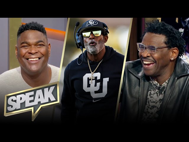 Michael Irvin's campaign for Deion as Cowboys' next Head Coach & his take on fixing the team | SPEAK