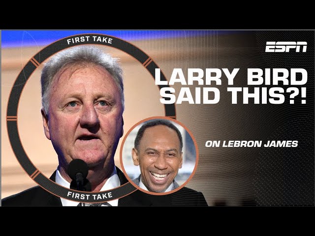 Stephen A., Shannon Sharpe & Perk go OFF THE RAILS talking LeBron-Larry Bird | First Take