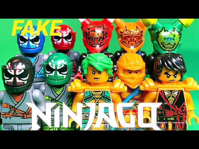 Weird FAKE Ninjago Minifigures!