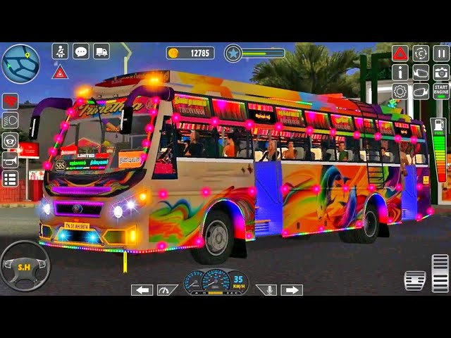 Euro Bus Driving - Bus Game 3D - Bus Game Android Gameplay