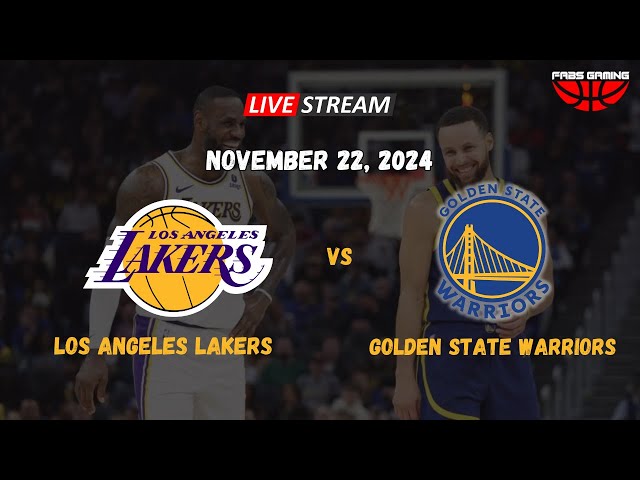 Live Now! Los Angeles Lakers vs Golden State Warriors | NBA Season | November 22, 2024 CPU vs CPU