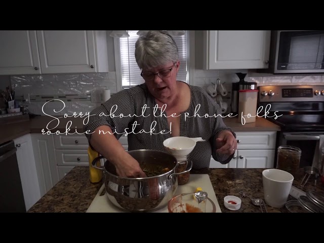 Canning BBQ Green Beans