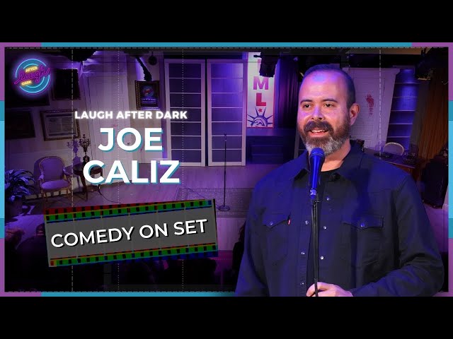 Comedy On Set | Joe Caliz | Laugh After Dark Stand Up Comedy