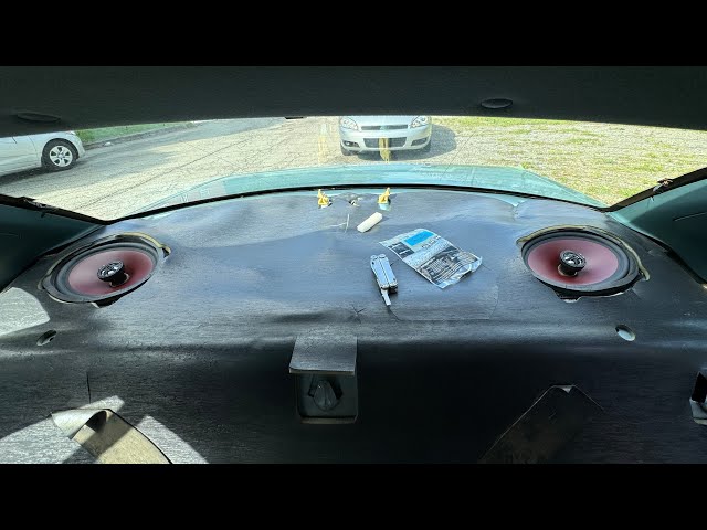 1995 Ford Crown Victoria Speaker Upgrade & Installation