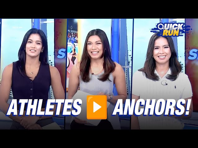 PVL STARS, MAY BAGONG CAREER BILANG NEWS ANCHORS! | #OSQuickRun