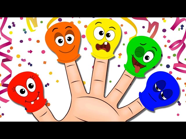 Finger Family Song | Balloon Finger Family 🎈+ More Nursery Rhymes & Fun Songs For Kids