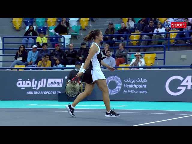 Rybakina-Kasatkina 6-1, 6-4: highlights del WTA Abu Dhabi