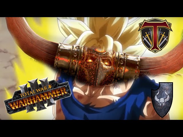 Super Saiyan Archy? Warriors of Chaos vs  Greenskins - Total War Warhammer 3