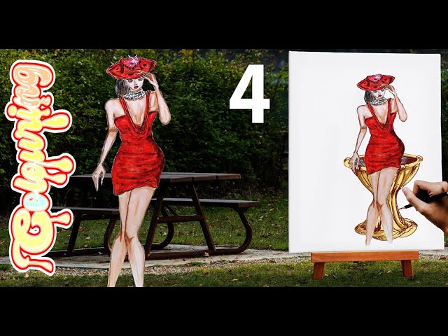 Body Painting |. Body Paint |. Nude | Dress | Part 4 : Painting