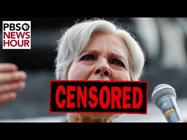 Jill Stein Censored on PBS NewsHour