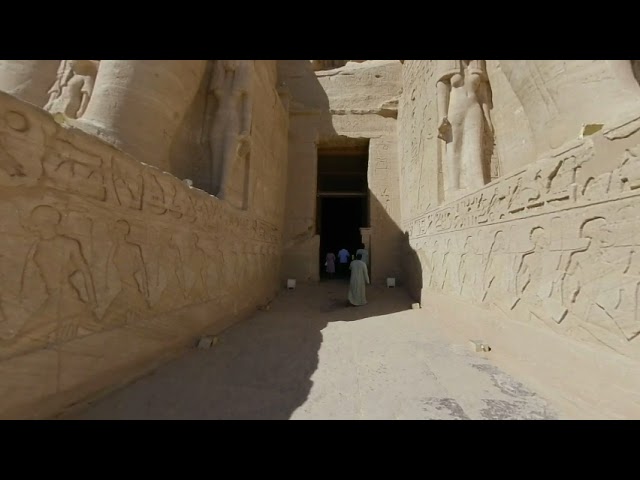 3D video at Abu Simbel in Egypt 埃及阿布辛貝神殿_3D_VR180