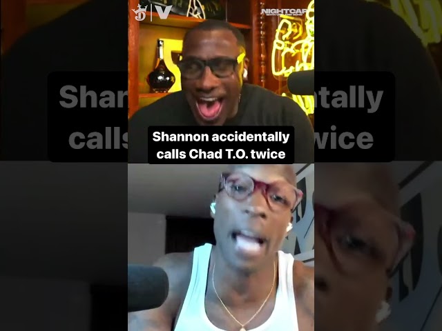 Shannon Sharpe Accidentally Calls Chad Johnson Terrell Owens Twice | Nightcap