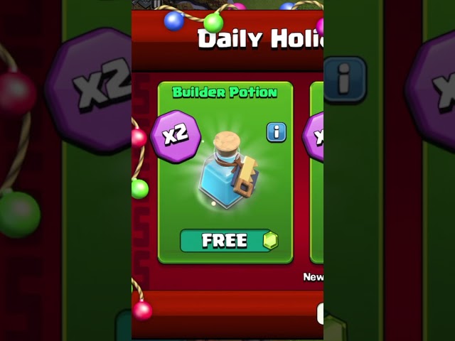 Don't Forget the Holiday Trader Event! (Clash of Clans)