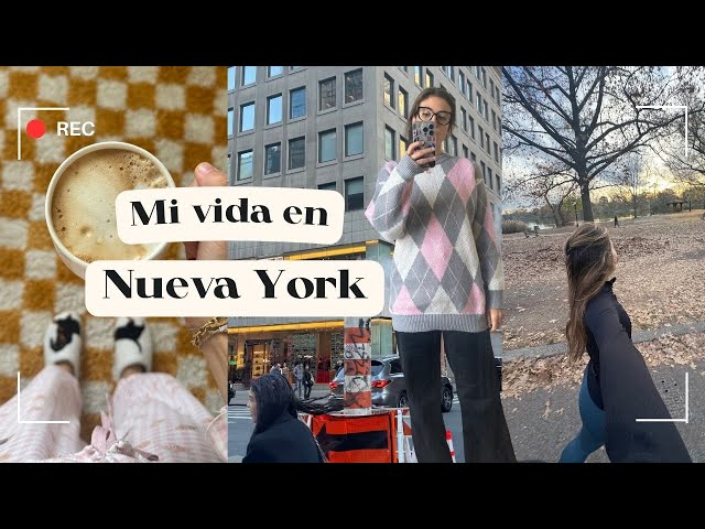 Mi vida en Nueva York🍂 ¿nuevo coworking?👩🏼‍💻 compras OTOÑALES y cómo me inspiro en NYC 🧠 súper VLOG🤎