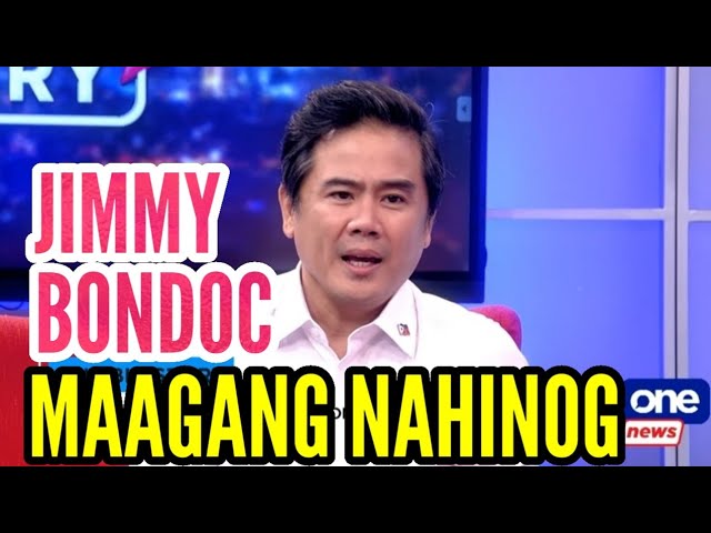 ATTY JIMMY BONDOC MAAGANG NAHINOG PARA SA SENADO