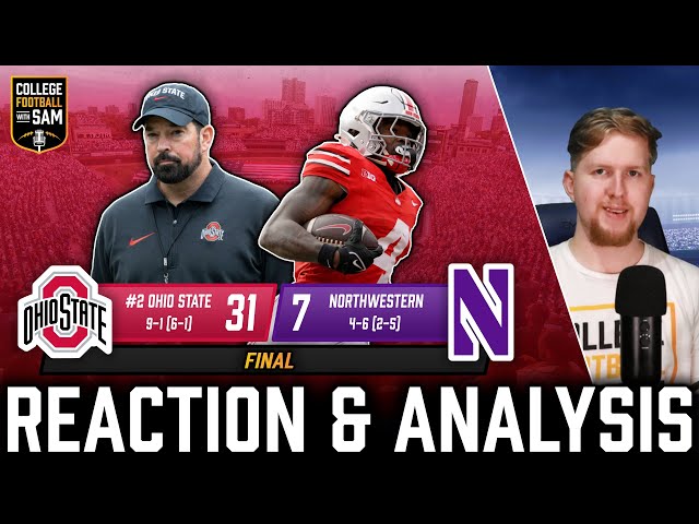 Ohio State Football Beats Northwestern - Ohio State vs Northwestern 2024 TAKEAWAYS & Reaction