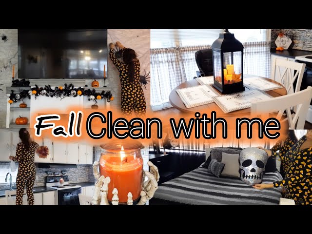 New Mobile Home CLEAN WITH ME  FALL Motivation