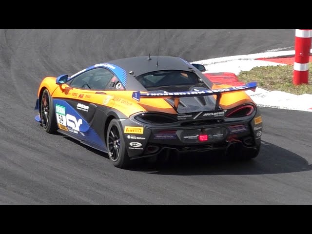 ADAC GT Masters Nürburgring 2020 - GT4 Germany - CRASH, SPINS + ACTION