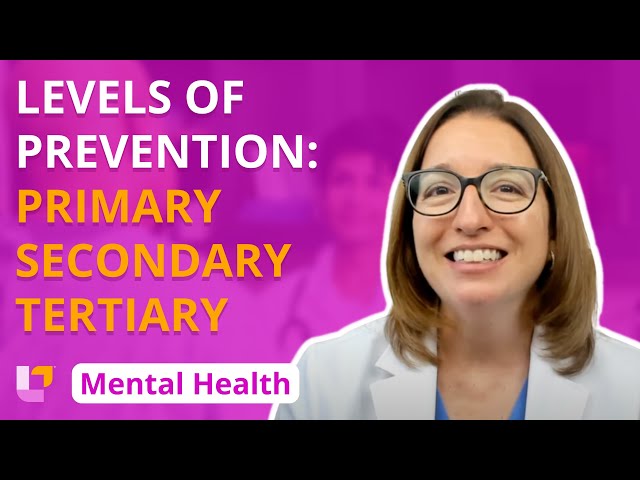 Primary, Secondary, Tertiary Prevention - Psychiatric Mental Health Nursing | @LevelUpRN