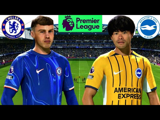 EA FC 25 - Chelsea vs Brighton - Palmer Jackson Sancho Caicedo - Premier League 24/25 | PS5 | 4K HDR