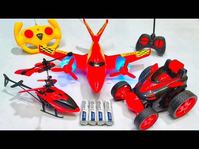 Radio Control Airbus A380 and Remote Control Car Unboxing, rc helicopter, aeroplane, plane, race rc