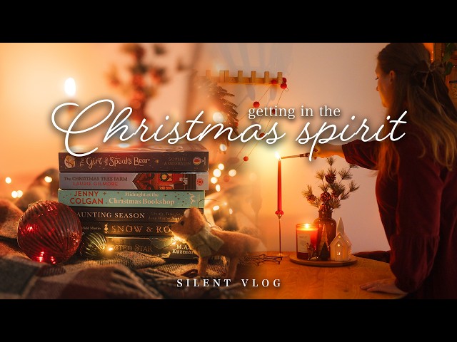 Preparing for Christmas🎄| Decorating, Gingerbread Syrup, Books | Slow Living Vlog