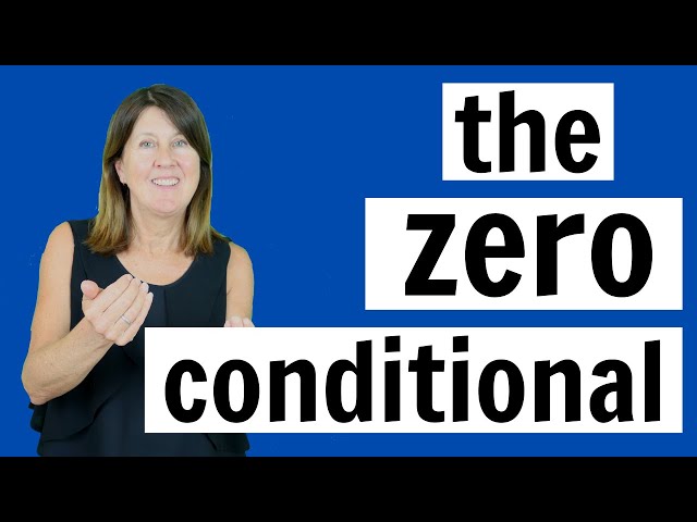 Zero Conditional in English - Conditional Sentences for facts- Learn English Tenses