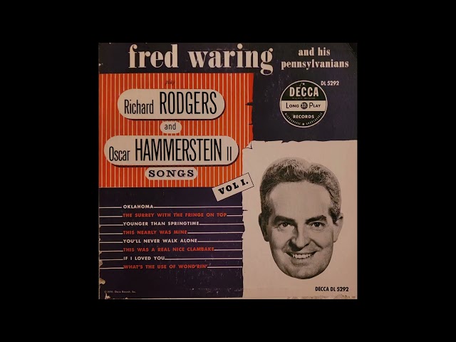 Fred Waring and His Pennsylvanians Play Richard Rodgers and Oscar Hammerstein II Songs, Volume 1