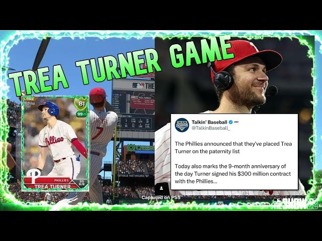 Trea Turner’s Paternity Leave and Supercharged Card